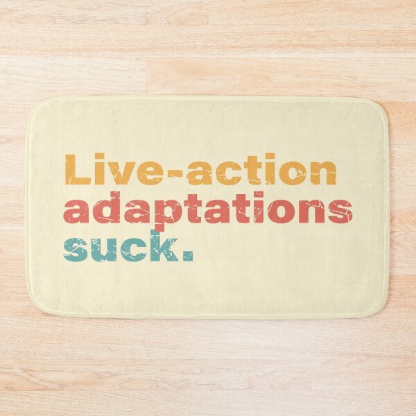 Item preview, Live action adaptations suck. designed and sold by SweetLog.