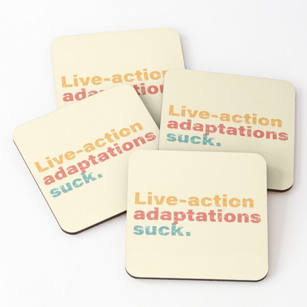 Item preview, Live action adaptations suck. designed and sold by SweetLog.