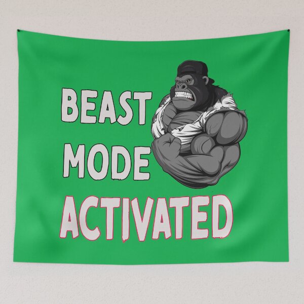Item preview, Beast Mode Activated Gorilla Muscle designed and sold by Forethoughts.