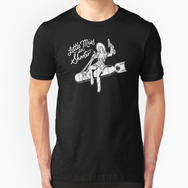 Little Miss Six Shooter Slim Fit T-Shirt
