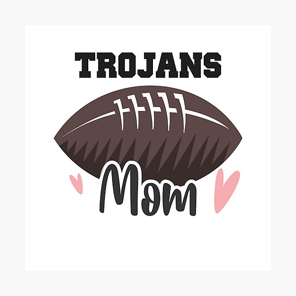 Trojans Football Mom Photographic Print