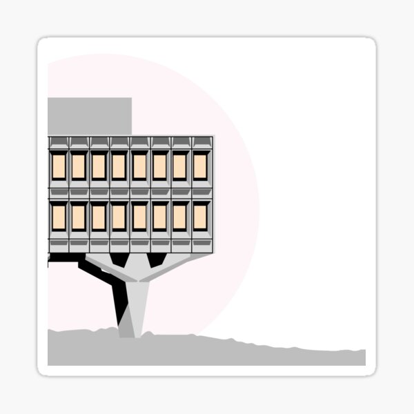 Item preview, Brutalism Collection: The IBM Laboratory by Marcel Breur designed and sold by JDay3.