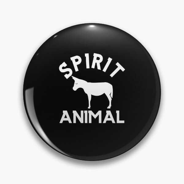 Item preview, Donkey Spirit Animal Funny Minimalist Donkies Lover Owners designed and sold by Akmloza.