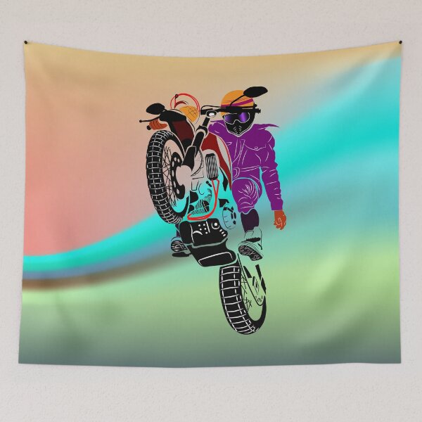 Item preview,  Motorcyclist on the track. designed and sold by Ihor Ivanov.