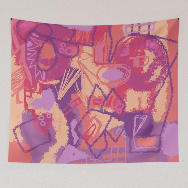 Aperçu de l'œuvre crayon orange créée et vendue par porter-mckeenn.