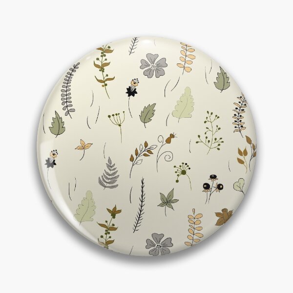 Artikelvorschau, Oberflächenmusterdesign des botanischen Gekritzels entworfen und verkauft von PurrfectCorner.