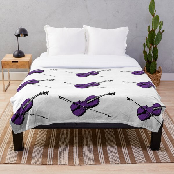 Item preview, Violín morado designed and sold by QuarterMoon.