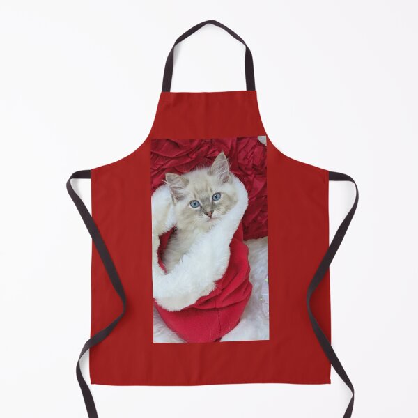 Item preview, Ragdoll kitten Christmas designed and sold by Fluffycat2020.