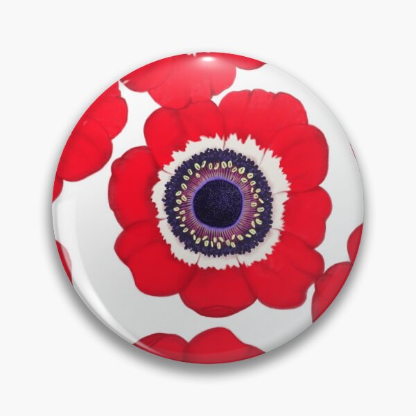 Item preview, Poppy Blossoms on White designed and sold by Christine Philbrick.