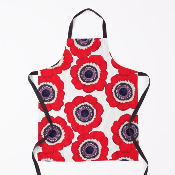 Item preview, Poppy Blossoms on White designed and sold by Christine Philbrick.