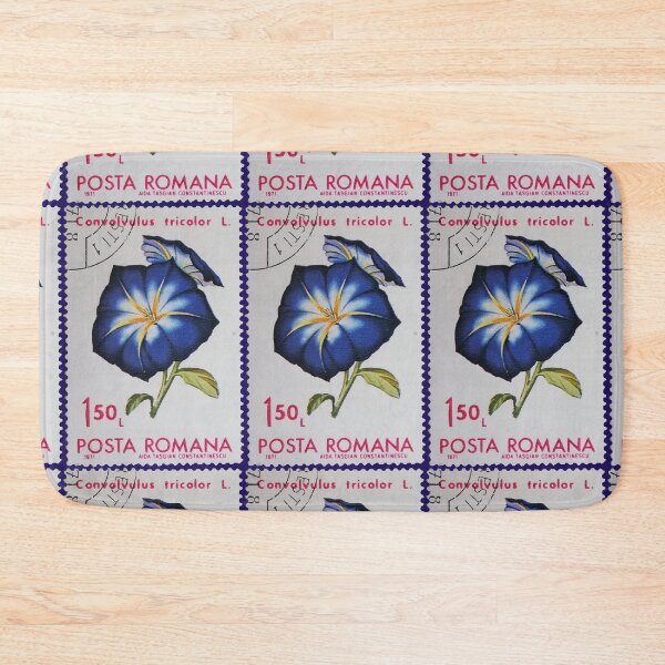 Item preview, Dwarf Morning Glory Blue Flower 1971 Vintage Stamp designed and sold by StampCollection.