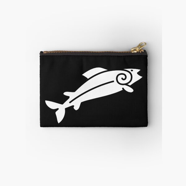 Item preview, Happy White Salmon Jumping designed and sold by James Hindermeier.
