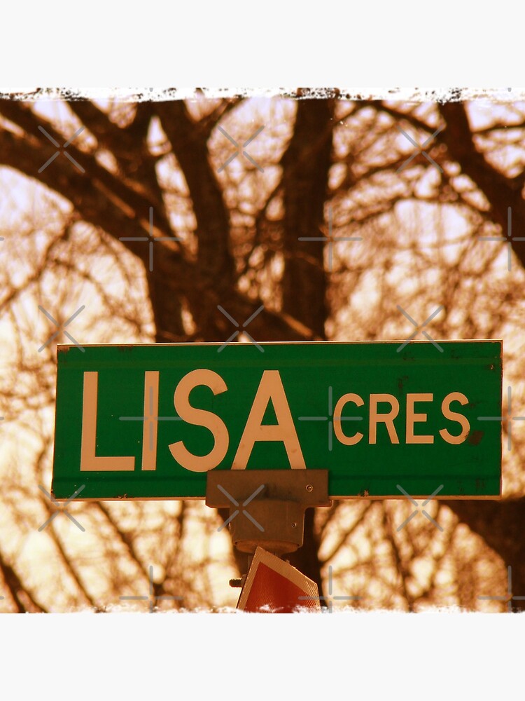 Lisa sticker, Lisa magnet, Lisa mug, Lisa greeting card by PicsByMi