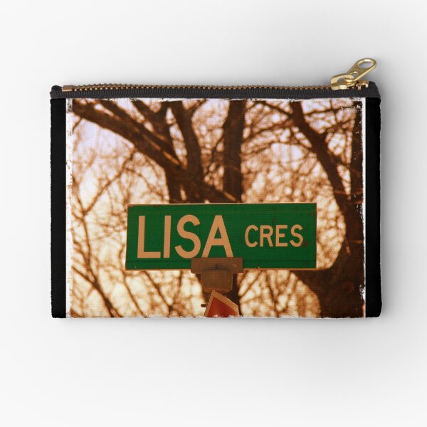 Lisa sticker, Lisa magnet, Lisa mug, Lisa greeting card Zipper Pouch