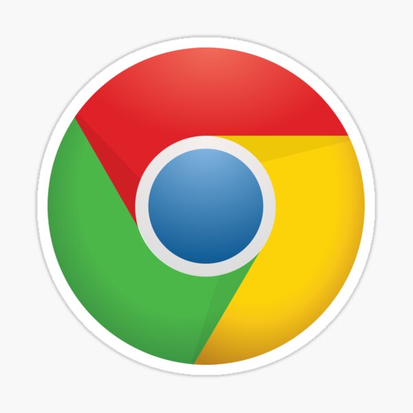 Google Chrome Sticker
