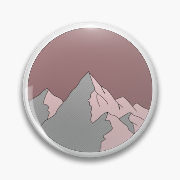 Item preview, Pink colored mountain design designed and sold by Ellora  Roy.
