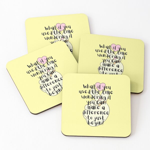 Item preview, What if you use the time wondering if you can make a difference to just begin? designed and sold by Checivinicius.