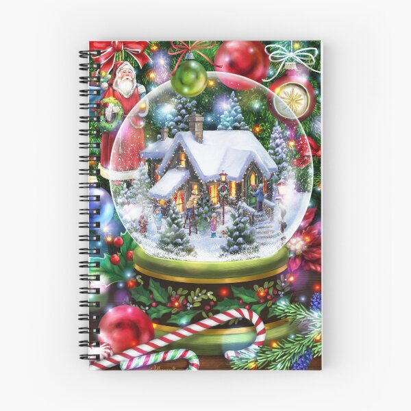 Item preview, Decorating House Christmas Snow Globe designed and sold by Halcyon-Studio.