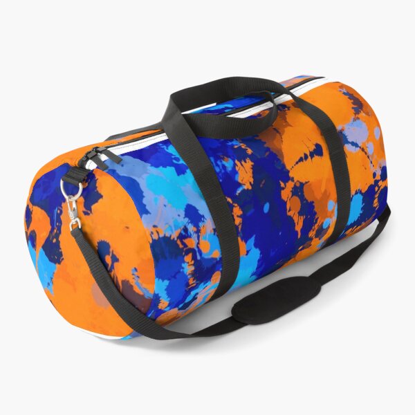 Item preview, Blue and Orange Paint Splatter designed and sold by BigTexFunkadelic.