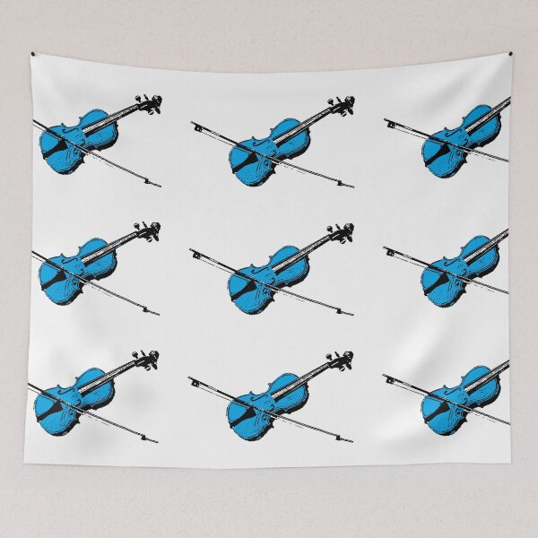 Item preview, Blue Violin designed and sold by QuarterMoon.
