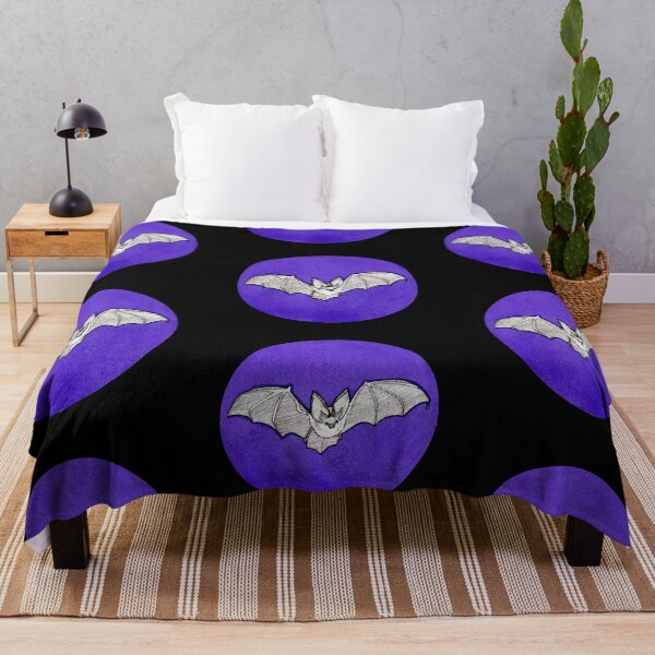 Item preview, Inktober 2020: Bat designed and sold by Pamela Sommer.