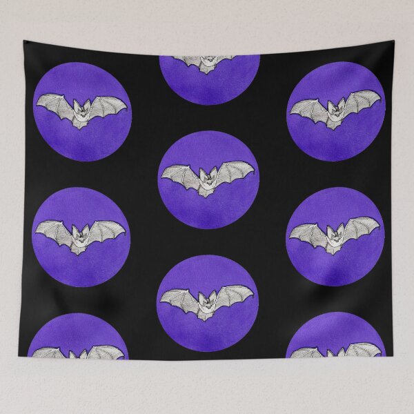 Item preview, Inktober 2020: Bat designed and sold by Pamela Sommer.