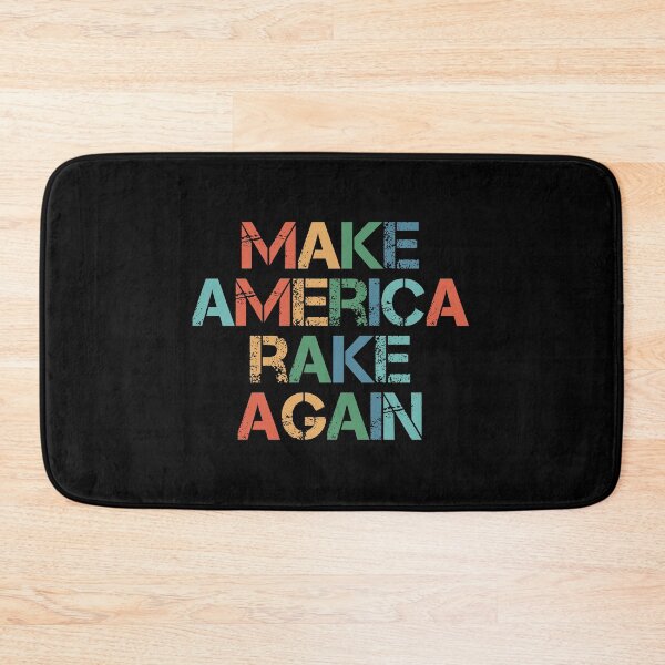 Item preview, make america rake again retro vintage  designed and sold by ShirtzTonight.