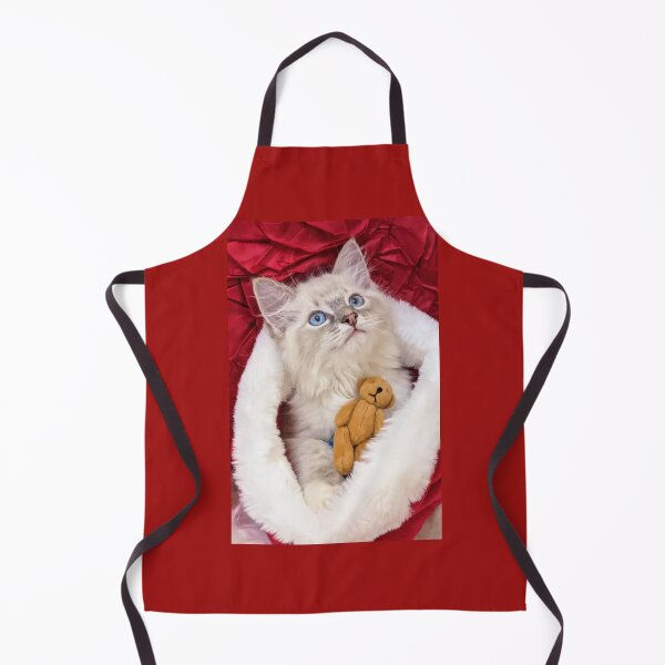 Item preview, Ragdoll kitten Christmas designed and sold by Fluffycat2020.
