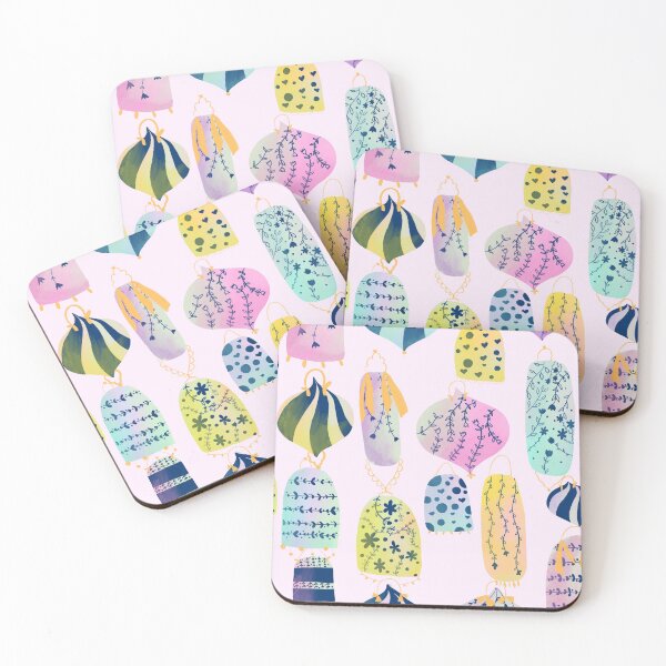 Item preview, Whimsical Pastel Lanterns designed and sold by Orlaanoon.