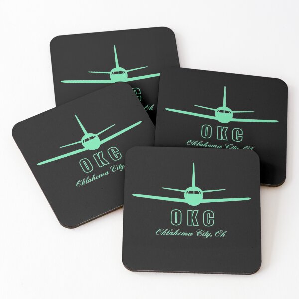 Item preview, OKC Oklahoma City Oklahoma OK Airport Code  designed and sold by Lartheviking.