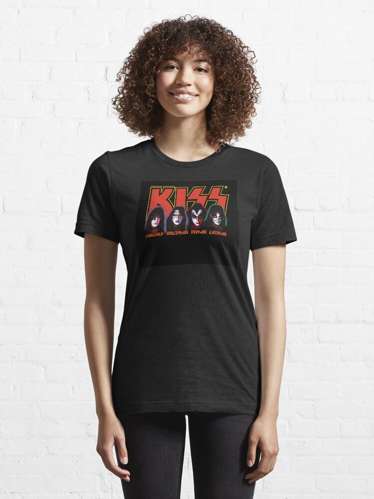 Discover KISS Band Logo with Members  | Essential T-Shirt 