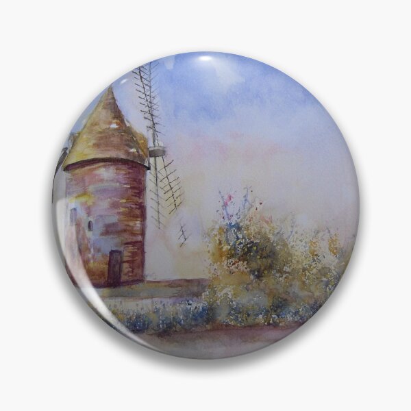 Item preview, Windmill, Gontaud-de-Nogaret, Lot-et-Garonne, France designed and sold by FrancesArt.