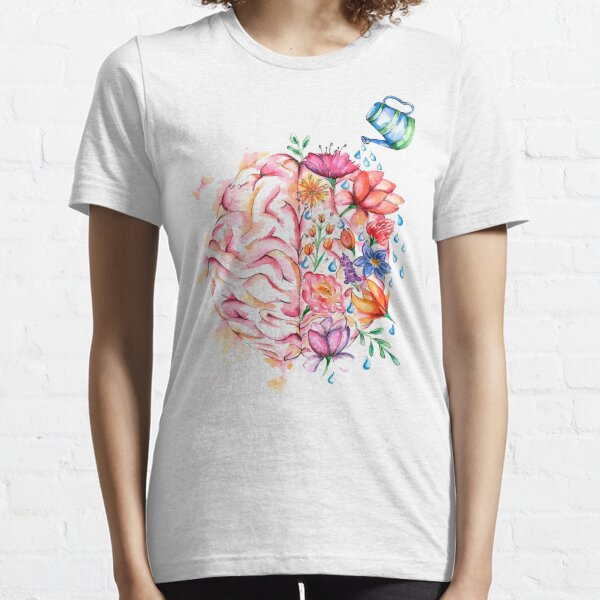 Mental Health Matters - Watercolor Design Essential T-Shirt