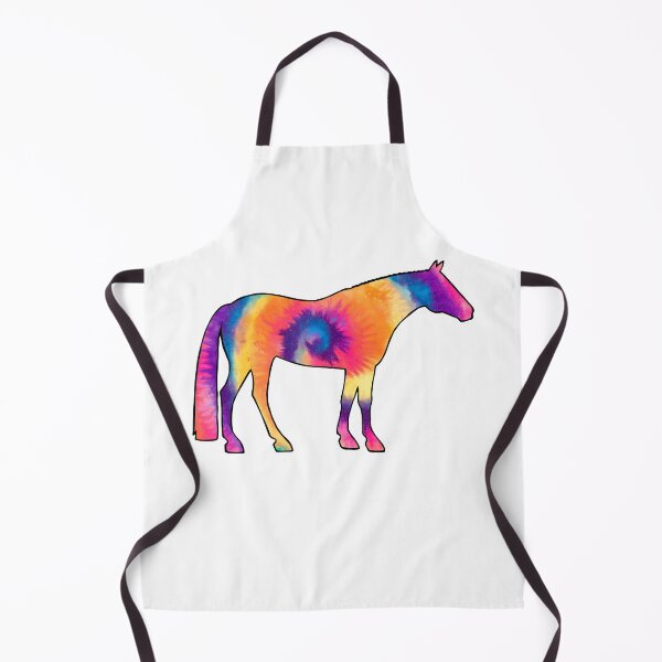 Item preview, Tie Dye Horse designed and sold by HorseFly Ranch.