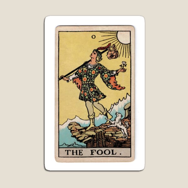 Item preview, The Fool Tarot (light colored version) designed and sold by Phantastique Boutique.
