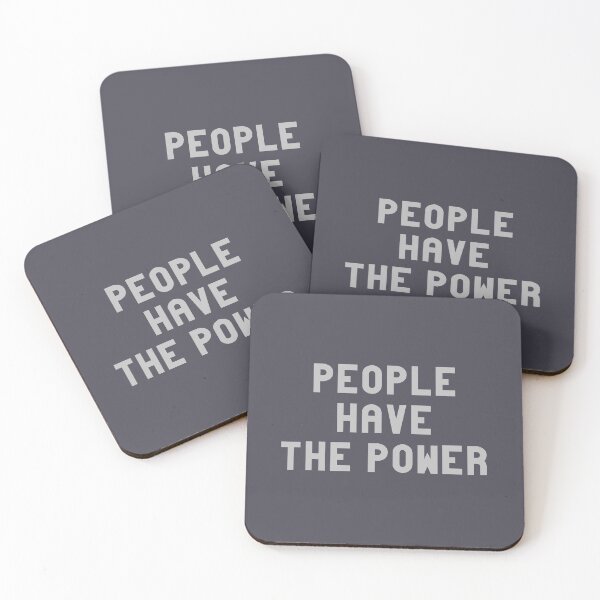 Item preview, People have the power 2, silver designed and sold by perezzzoso.