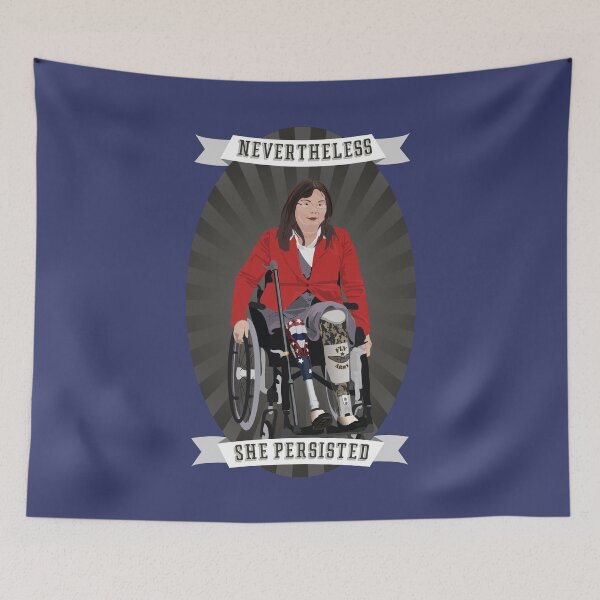 Item preview, Nevertheless: Tammy Duckworth designed and sold by PrettySickArt.