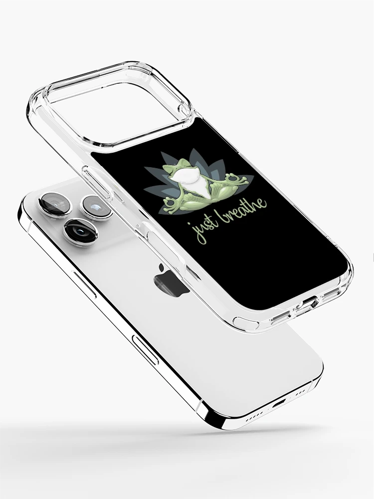 Aperçu 2 sur 5. Coque iPhone avec l'œuvre Respire créée et vendue par ReesDesigns.