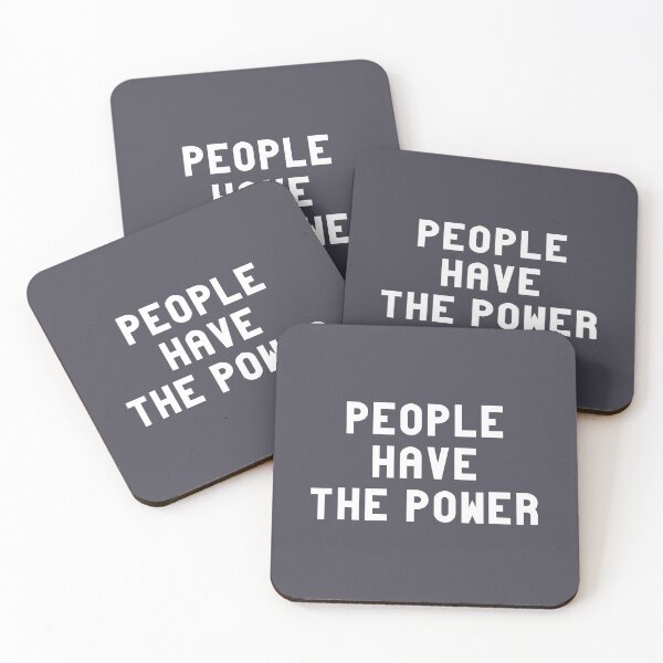 Item preview, People have the power 2, white designed and sold by perezzzoso.