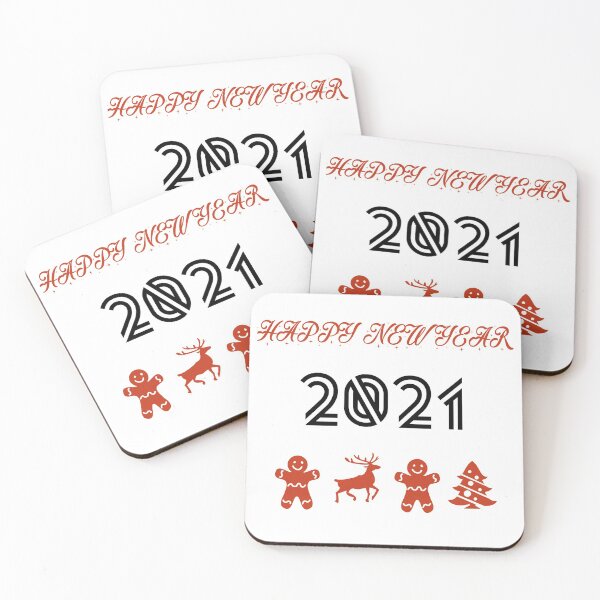 Item preview, Happy New Year 2021 designed and sold by myrstyle.