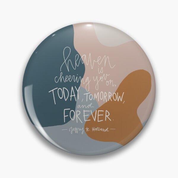 Item preview, Heaven is Cheering LDS Quote designed and sold by juvenilepeace.