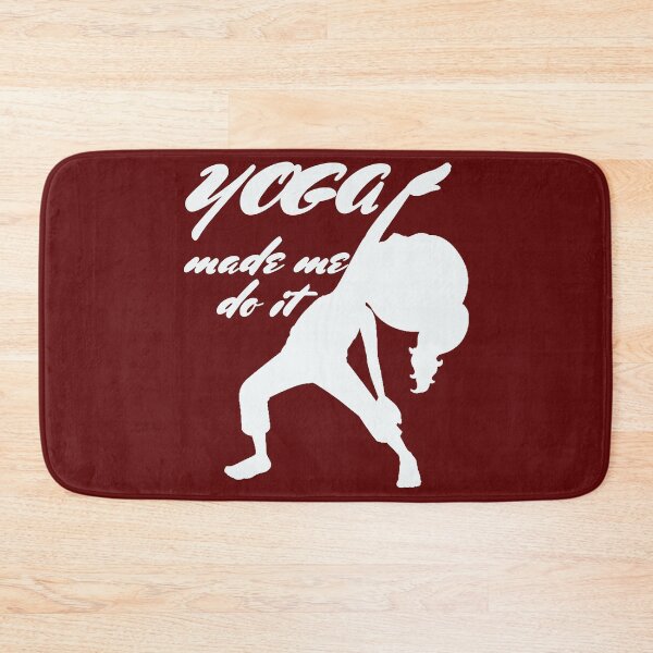 Item preview, YOGA MADE ME DO IT DESIGN designed and sold by safiel5.
