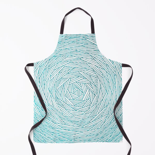 Item preview, Geometry Round - Blue on White designed and sold by Silbek.