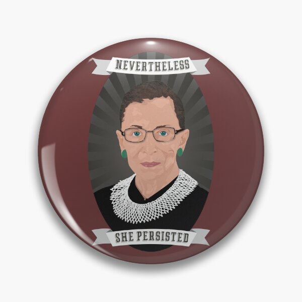 Item preview, Nevertheless: Ruth Bader Ginsburg designed and sold by PrettySickArt.