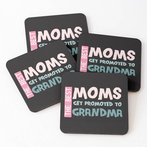 Item preview, The best moms get promoted to grandma designed and sold by manardesign.