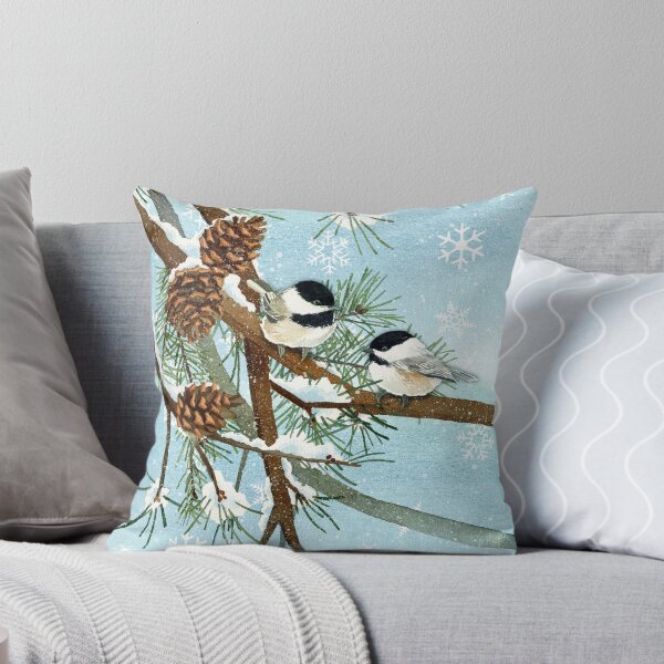 Item preview, Blue Pines y Carboneros designed and sold by Lynnea Washburn.