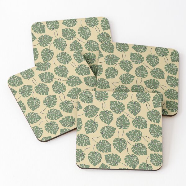 Item preview, Monstera Leaves Pattern designed and sold by kkavtaradze.