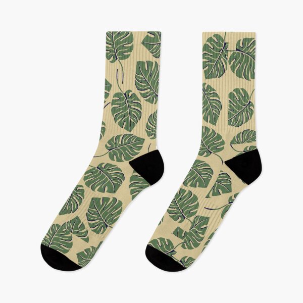 Item preview, Monstera Leaves Pattern designed and sold by kkavtaradze.