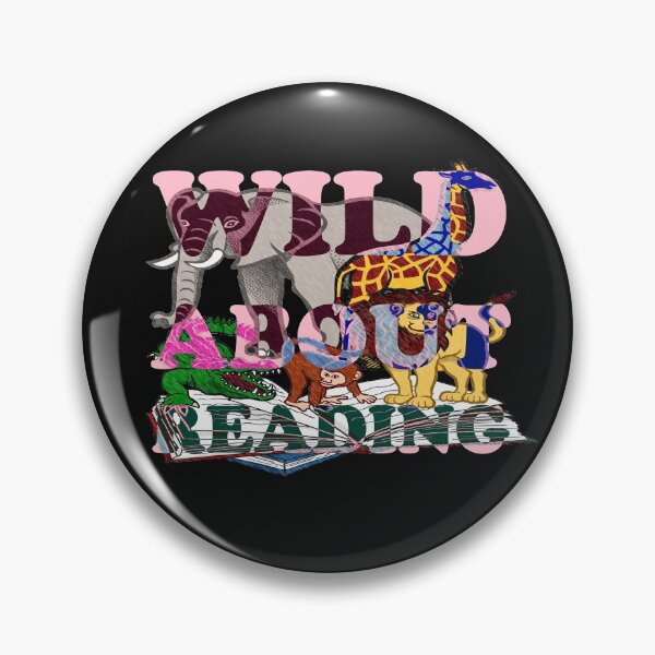 Item preview, Wild About Reading designed and sold by TINASTORESHOPE.