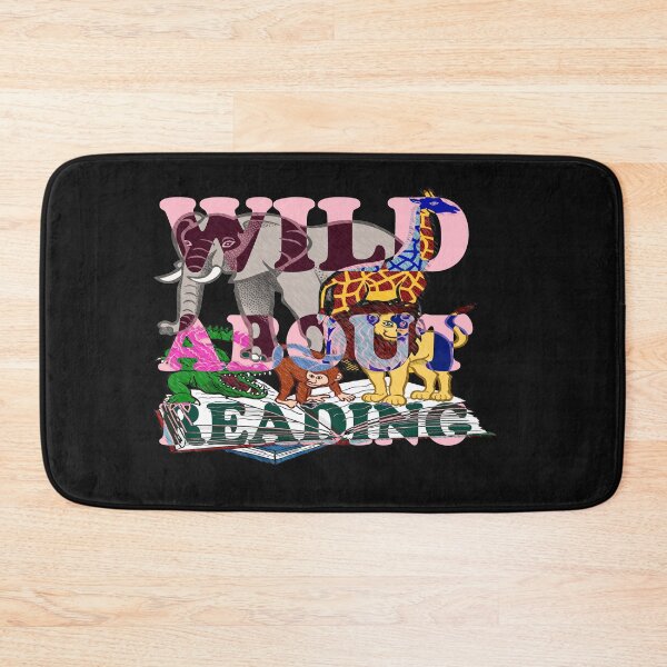 Item preview, Wild About Reading designed and sold by TINASTORESHOPE.